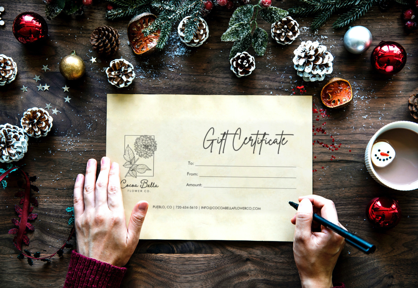 Cocoa Bella Flower Co. Gift Card